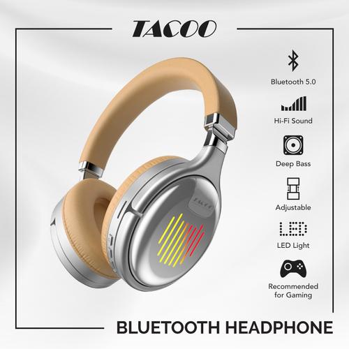 Foto Produk TACOO Wireless Headphone Gaming Bluetooth 5.0 Powerful Bass Portable dari TACOO Official Store