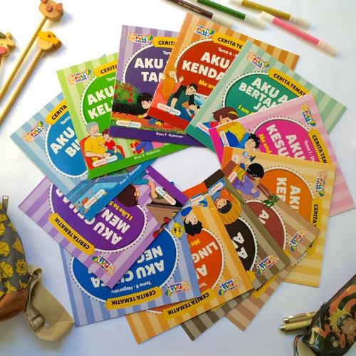 Foto Produk Cerita Tematik PAUD - TK Isi 12 Buku dari DM Bookstore