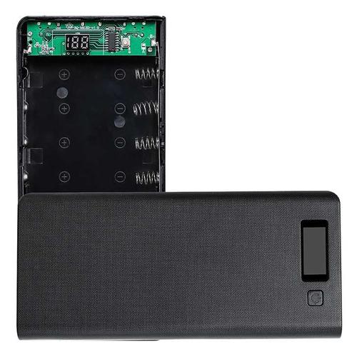 Foto Produk 8 Slot Power Bank Case Kotak DIY untuk 8 Baterai 18650 Putih - Biru - Putih dari Avelioo