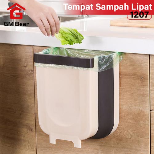 Foto Produk GM Bear Tempat Sampah Portable Lipat 1207-Foldable Hanging Trash Bin dari GM Bear