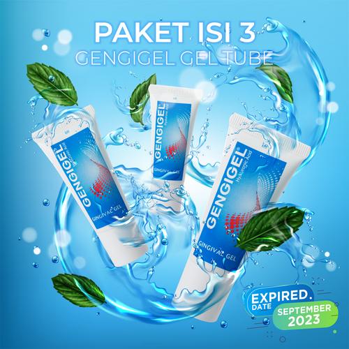 Foto Produk PAKET ISI 3 Obat Sariawan dan Radang Gusi Gengigel Tube Gel/Oles dari Millennium Pharmacon Int
