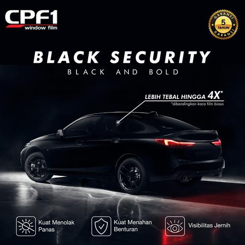Gambar KACA FILM CPF1 UNTUK FULL DEPAN - BLACK SECURITY - SMALL CAR dari CPF1_OFFICIAL_STORE Jakarta Barat Tokopedia