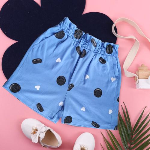 Foto Produk CELANA PENDEK ANAK PEREMPUAN LUCU, HOTPANTS BIRU BARUU !!! - 6 dari uWa_store