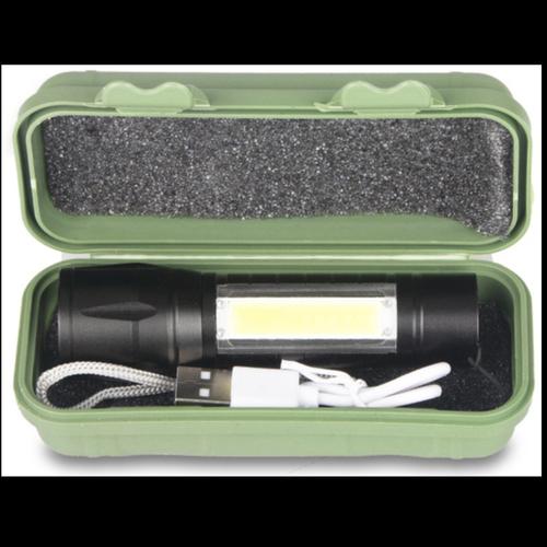 Foto Produk Senter Swat Mini Zoom Senter Police LED COB dari 586 shop