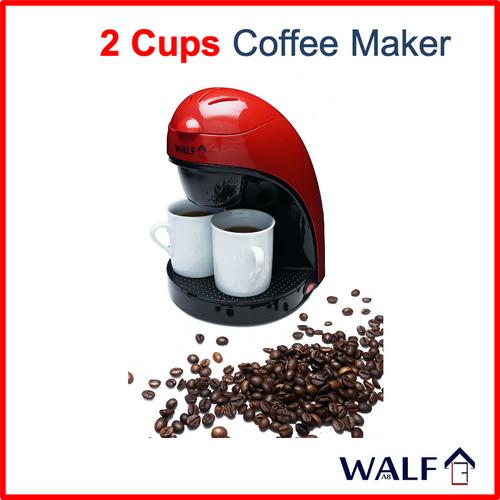 WALF 2 Cups Coffee Maker / Mesin Kopi 