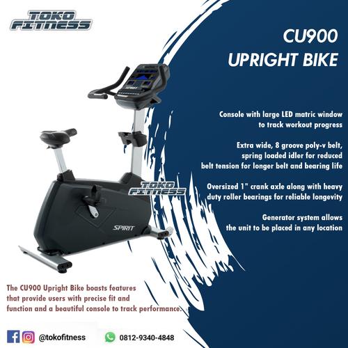 SPIRIT CU900 Upright Bike ALAT FITNESS 