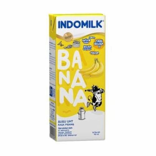 Foto Produk Susu UHT Indomilk 190 ml rasa Pisang (Banana) dari Toko Susu Healthy Kids