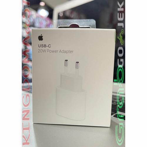 Jual Adapt   or Type-C Kepala charger Iphone 12 Pro 12 Pro Max ORIGINAL