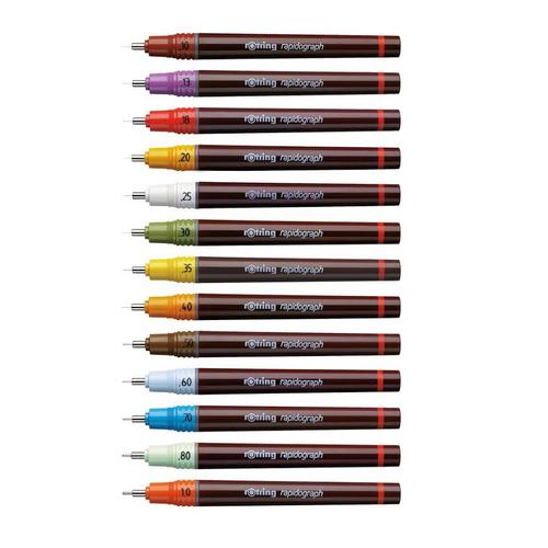 Jual ROTRING RAPIDOGRAPH PEN Jakarta Pusat ATK EXCLUSIVE Tokopedia