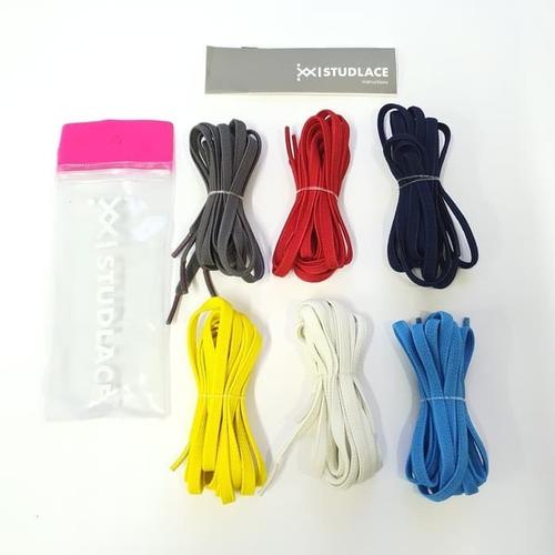 Foto Produk Tali Sepatu STUDLACE Elastis Shoelace for Sneakers Shoes Lace Only - Black Laces dari JS Store Indonesia