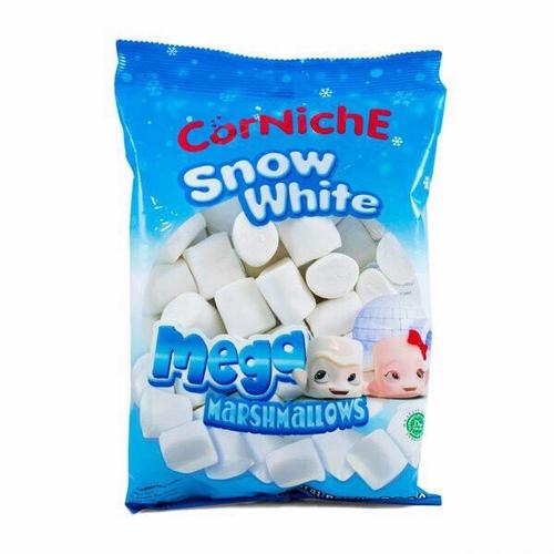 Foto Produk Corniche Snow White Mega Marshmallows 300gr | Marshmellow | Marsmellow - 120 gram dari Somura TBK