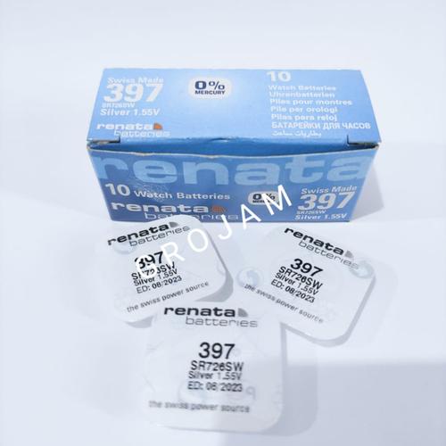 Foto Produk Baterai Batre Battery Renata 726 SR726SW SR726 397 Original dari grojam
