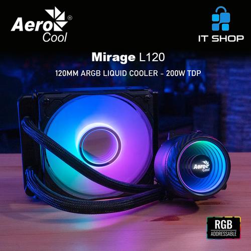 Foto Produk AeroCool Mirage L120 ARGB Liquid CPU Cooler dari IT-SHOP-ONLINE