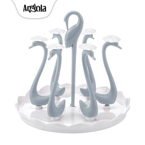 Foto Produk Rak Gelas Gantung C56 Mug Cup Holder Rak Cangkir Tempat Gelas - Biru dari Angola Official Store