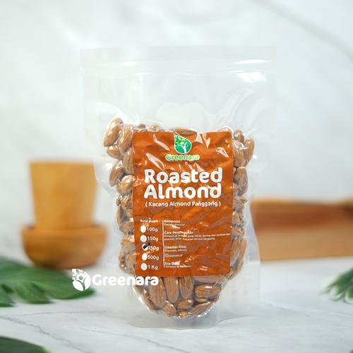 Foto Produk almond panggang 250 gram dari Greenara