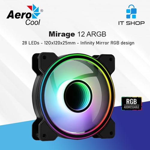Foto Produk AeroCool Mirage 12 ARGB dari IT-SHOP-ONLINE