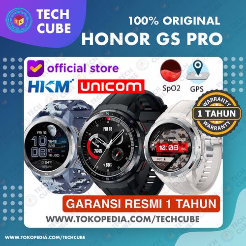 Gambar HONOR Watch GS PRO Smartwatch GPS Bluetooth Call Sport AMOLED RESMI - Camo Blue dari Tech Cube Jakarta Barat Tokopedia