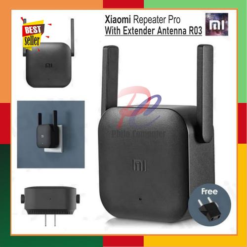 Foto Produk EXTENDER RANGE REPEATER PRO XIAOMI PENGUAT SINYAL WIFI 300MBPS dari Philo Computer