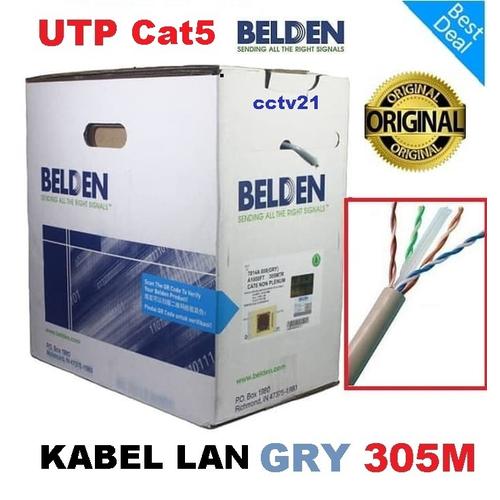 Jual KABEL LAN BELDEN CAT5 / CAT 5 / CAT5E / CAT 5 E 305 Mtr Jakarta