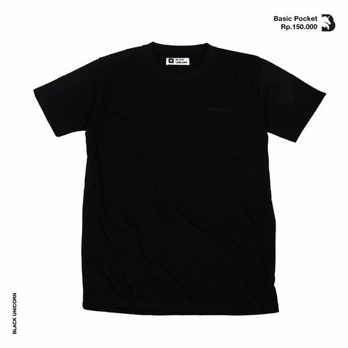 Black unicorn - Basic pocket tee black 