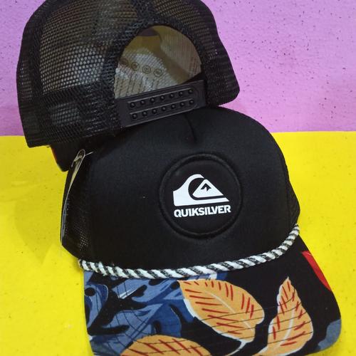 Jual TOPI TRUCKER JARING QUICKSILVER 2 