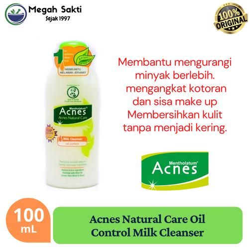 acnes natural care oil control milk cleanser