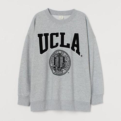 grey sweatshirt