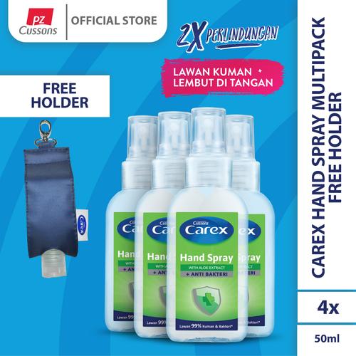 Foto Produk Carex Hand Spray Multipack Free Holder dari Cussons Official Store
