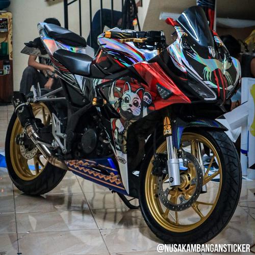 Foto Produk Stiker CBR 150R Montegi Laser Crome dari Nusakambangan Sticker01