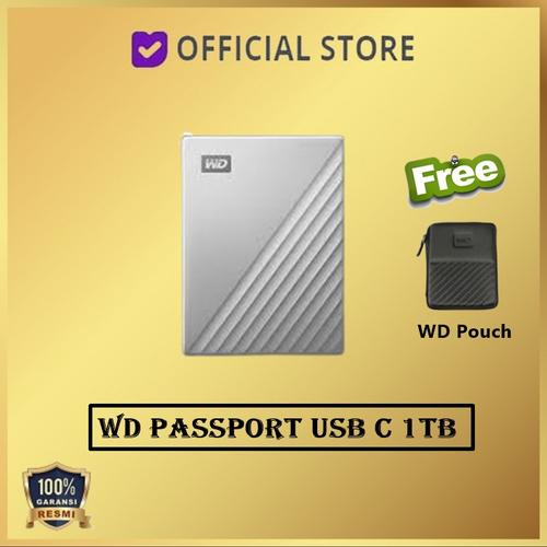 Gambar WD MY Passport Ultra USB-C 1TB USB Type C USBC USB C - Silver dari Dunia Mas Computer undefined Tokopedia