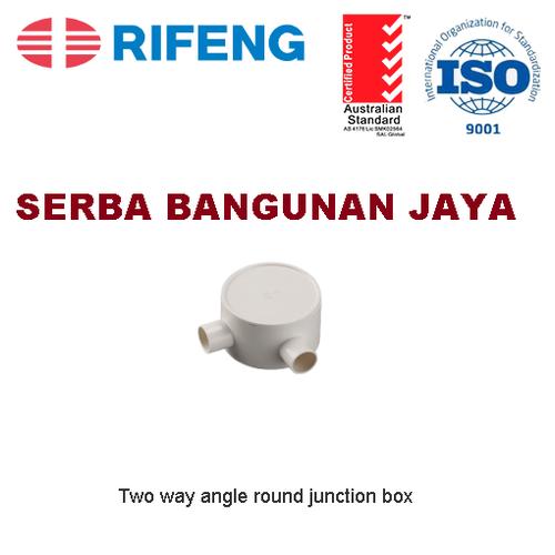 Fitting Rifeng Small Box Jual CONDUIT RIFENG 2 WAY RJ BOX / ROUND JUNCTION 20MM 1/2 - Kota ...
