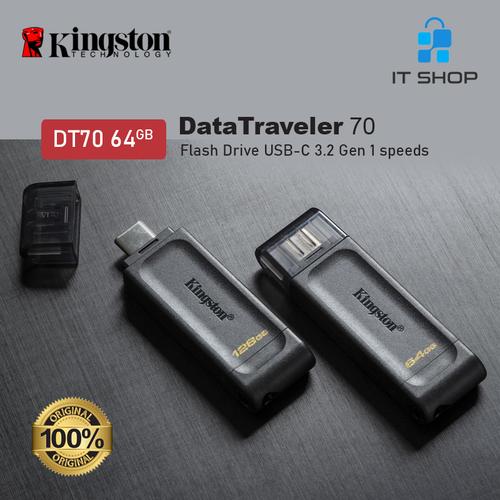 Foto Produk Kingston DT70 USB-C Flash Drive 64GB dari IT-SHOP-ONLINE