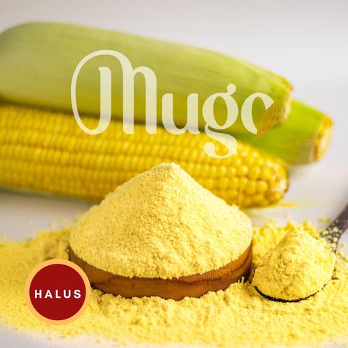 Foto Produk Tepung Jagung (polenta) Fits Mandiri 1kg kemasan ekonomis Non GMO - HALUS MUGO dari Mugo Official