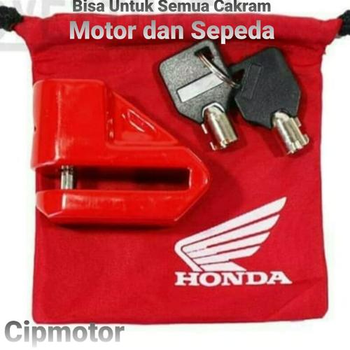 Foto Produk Gembok Honda Cakram original AHM dari cip motor