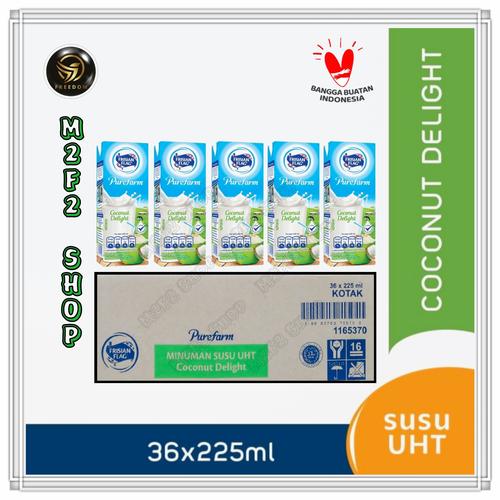 Foto Produk Susu Bendera Frisian Flag Purefarm Coconut Delight UHT - 225 ml dari M2F2 Shop
