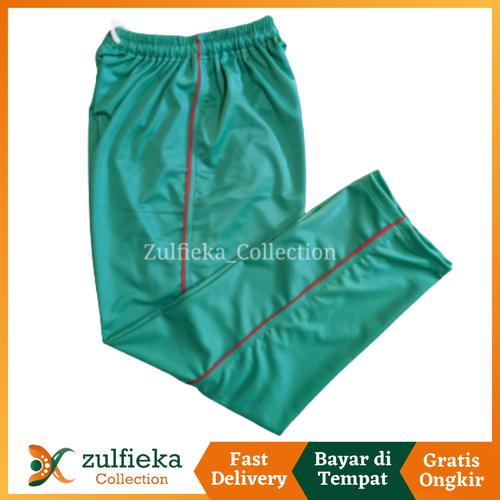 Foto Produk Celana Training Olahraga Sport Pria Wanita Jumbo Bahan Lotto - Hijau dari zulfieka_collection