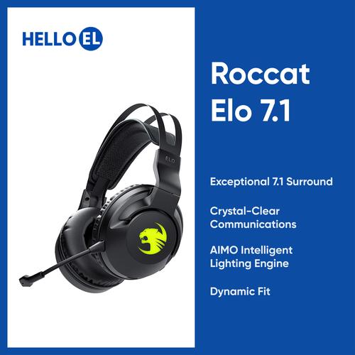 Jual Roccat Elo Air USB 7.1 Wireless 