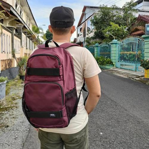 Backpack Vans Skatepack Maroon Original 