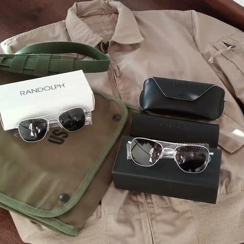 RANDOLPH AVIATOR SUNGLASSES 52mm, 55mm 