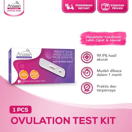 Gambar Andalan Ovulation Test Kit (Alat Tes Masa Subur) dari Sutra Fiesta Shop Kota Tangerang Selatan Tokopedia