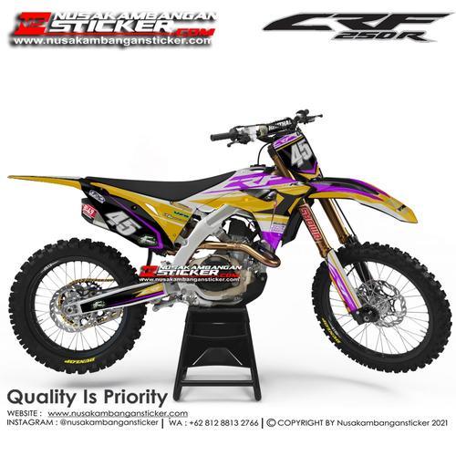 Foto Produk Stiker CRF 250 45 Kuning Ungu dari Nusakambangan Sticker01