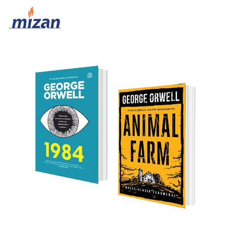 Foto Produk PAKET BUNDLING BUKU 1984 DAN ANIMAL FARM - GEORGE ORWELL dari Mizanstore