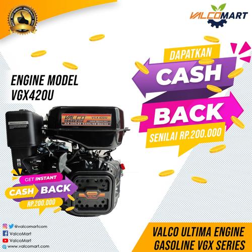 Foto Produk VALCO ULTIMA Mesin Penggerak Bensin VGX 420U 16HP. Gasoline engine dari Valco