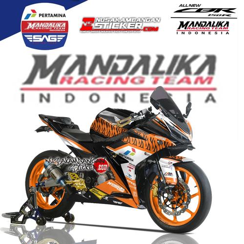 Foto Produk Stiker Ninja Mono Mandalika 04 dari Nusakambangan Sticker01