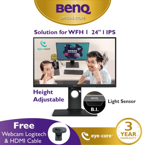 Foto Produk Monitor 24inch BenQ GW2480T IPS Full HD Height Adjustable LED Eye Care dari BenQ Official Store