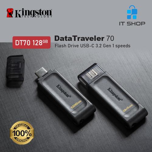 Foto Produk Kingston DT70 USB-C Flash Drive 128GB dari IT-SHOP-ONLINE
