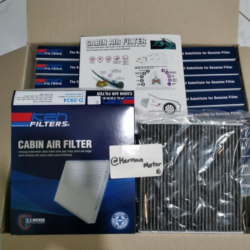 Gambar Ac Filter KEN Carbon-C(SaringanAC) Suzuki Ertiga - Swift - APV - D-5934 C Black dari Herman_motorengineer Jakarta Barat Tokopedia