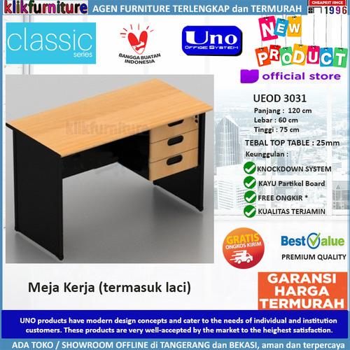 Foto Produk UEOD 3031 UNO Meja Kerja Meja Kantor Meja Tulis dari klikfurniture