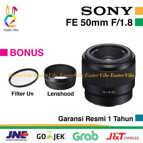 Foto Produk SONY LENS FE 50mm F1.8 LENSA FULL FRAME, GARANSI RESMI SONY INDONESIA dari EasterVibe