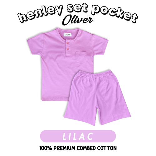 Gambar setelan anak set pocket set henley BAJU KAOS ANAK POLOS COTTON COMBED - PC lilac, 4-5 tahun dari easyshop #1.bdg Kota Bandung Tokopedia